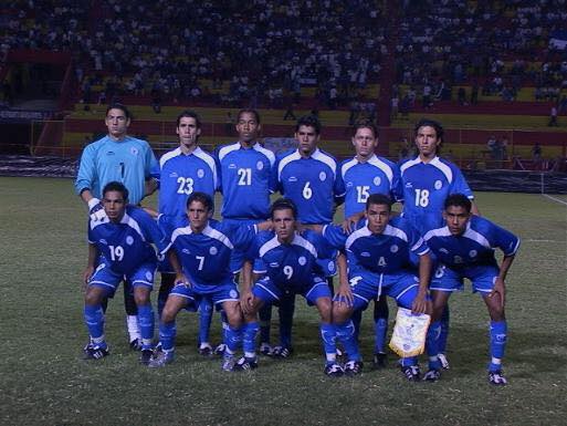 Pedro Reyes en su paso por la selección nacional de El Salvador.